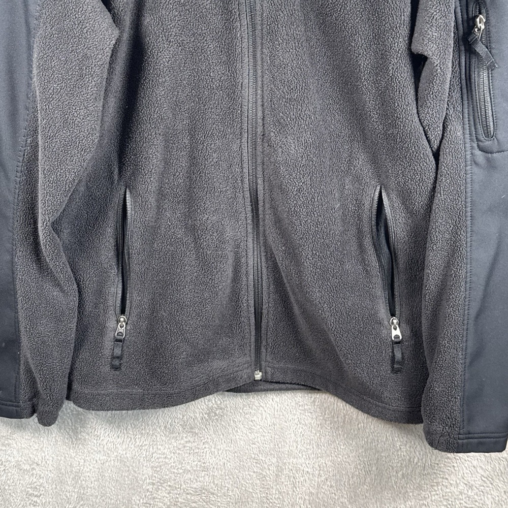 Purdue University Boilermakers Columbia Zip Up Jacket Women S Black Fleece NCAA - Picture 4 of 7